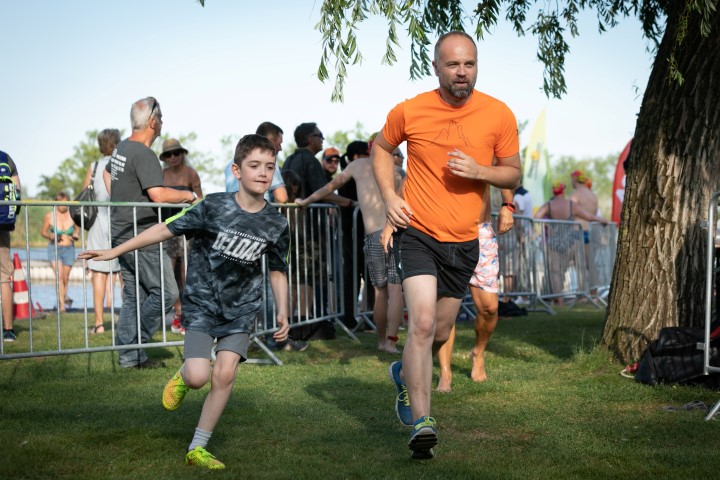 Charity-Bewerb beim Schwimmfestival Neusiedler See mit Teilnehmerrekord